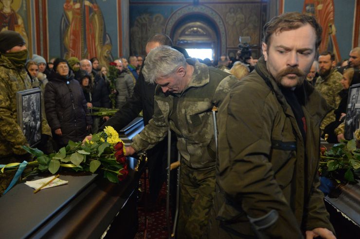 У Києві церемонія прощання з героями-розвідниками, які робили 