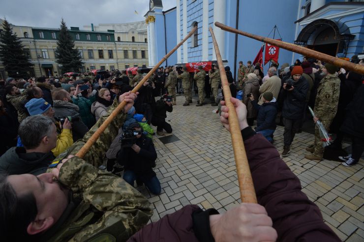 У Києві церемонія прощання з героями-розвідниками, які робили 