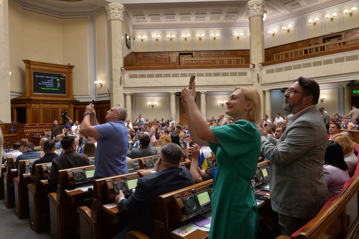 Пленарне засідання Верховної Ради України.
Верховна Рада підтримала в першому читанні закон про медичний канабіс
