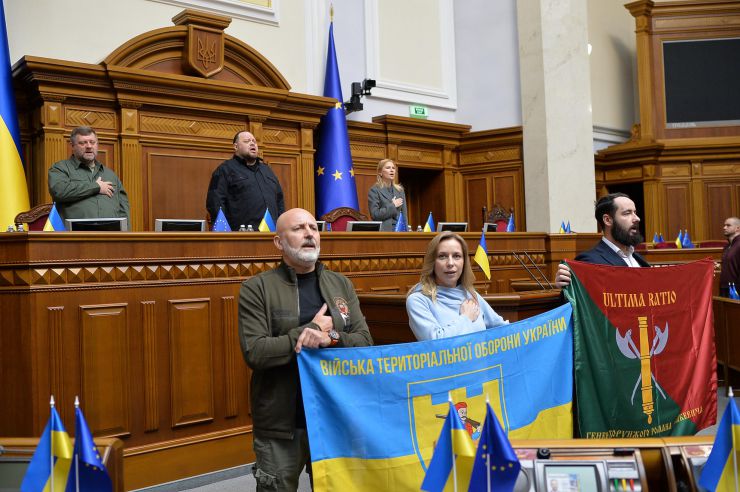 Пленарне засідання Верховної Ради України.