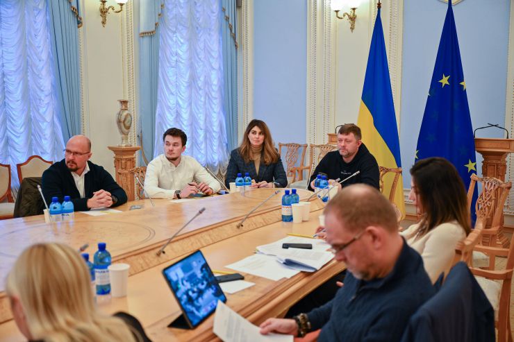 Перший заступник Голови Верховної Ради Олександр Корнієнко взяв участь у засіданні робочої групи з підготовки комплексних законодавчих пропозицій щодо внесення змін до законів України у сфері парламентського права. 