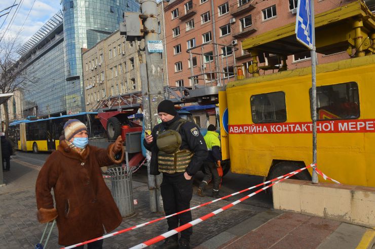 Наслідки обстрілів у столиці