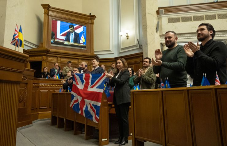 Історичний виступ у стінах Українського Парламенту Премʼєр-міністра Великої Британії та Північної Ірландії Ріші Сунака