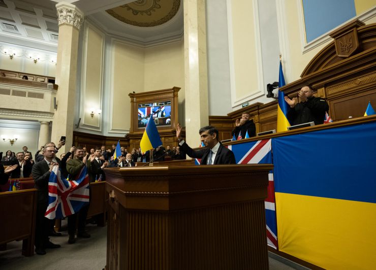 Історичний виступ у стінах Українського Парламенту Премʼєр-міністра Великої Британії та Північної Ірландії Ріші Сунака