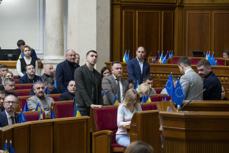 Пленарне засідання Верховної Ради України 
У Верховній Раді виступила Президентка Парламентської асамблеї ОБСЄ Піа Каума.
Верховна Рада підтримала законопроєкти про продовження загальної мобілізації та воєнного стану.
Виступ Голови Народних Зборів Республіки Болгарія Росена Желязкова
