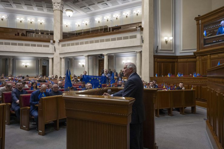 Пленарне засідання Верховної Ради України.
Виступ Віцепрезидента Європейської Комісії Жозепа Борреля.  
Верховна Рада схвалила у першому читанні законопроєкт про мобілізацію. Боррель
