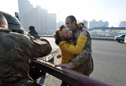 Повернення житомирських десантників з зони АТО