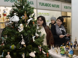 У ВЦ «КиївЕкспоПлаза», відкрилася виставка «МЕДВІН: Рукоділля. Подарунки до Різдва»