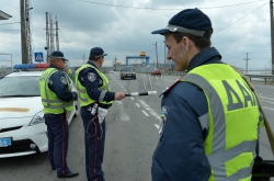 Вишгород  Київської області, пост 2 біля Вишгородської ГЄС.