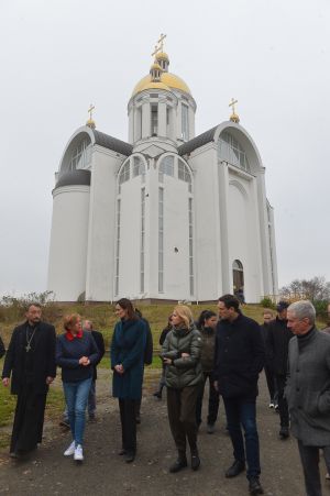 Візит на Київщину литовської парламентської делегації на чолі зі Спікером Сейму Литовської Республіки пані Вікторією Чмілітє-Нільсен за участі заступниці Голови Верховної Ради України Олени Кондратюк