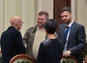 Перший заступник Голови Верховної Ради України Олександр Корнієнко провів робочу зустріч із Верховним Комісаром Організації Об’єднаних Націй з прав людини Тюрком Фолькером.